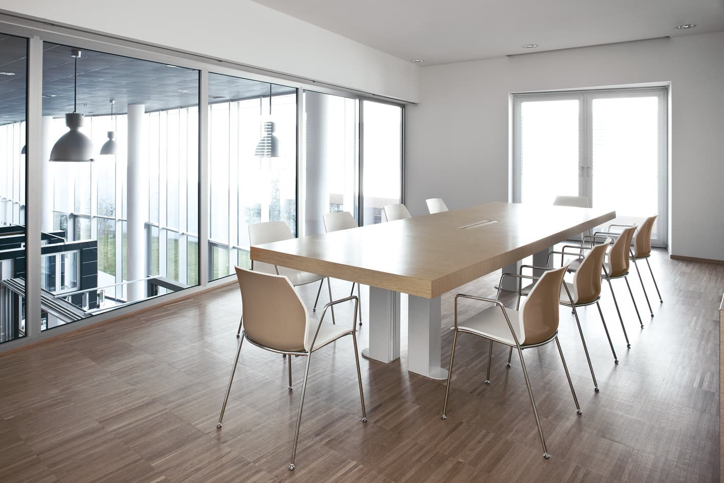 Scaun Kalea cadru fix cu 4 picioare din otel, 52x80x46 cm