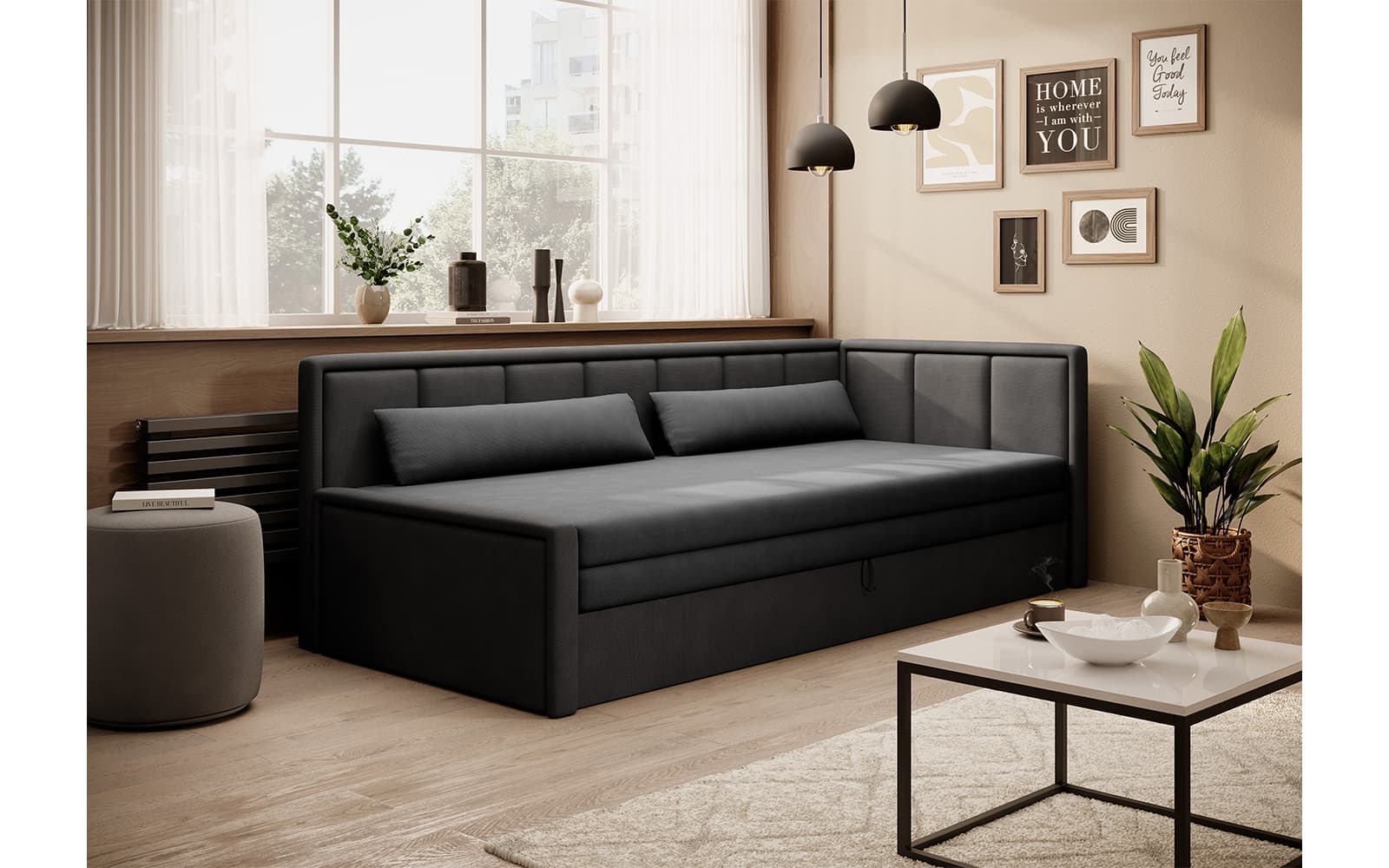Canapea Finn, Material Poco 04, Poco 10, Mobarta