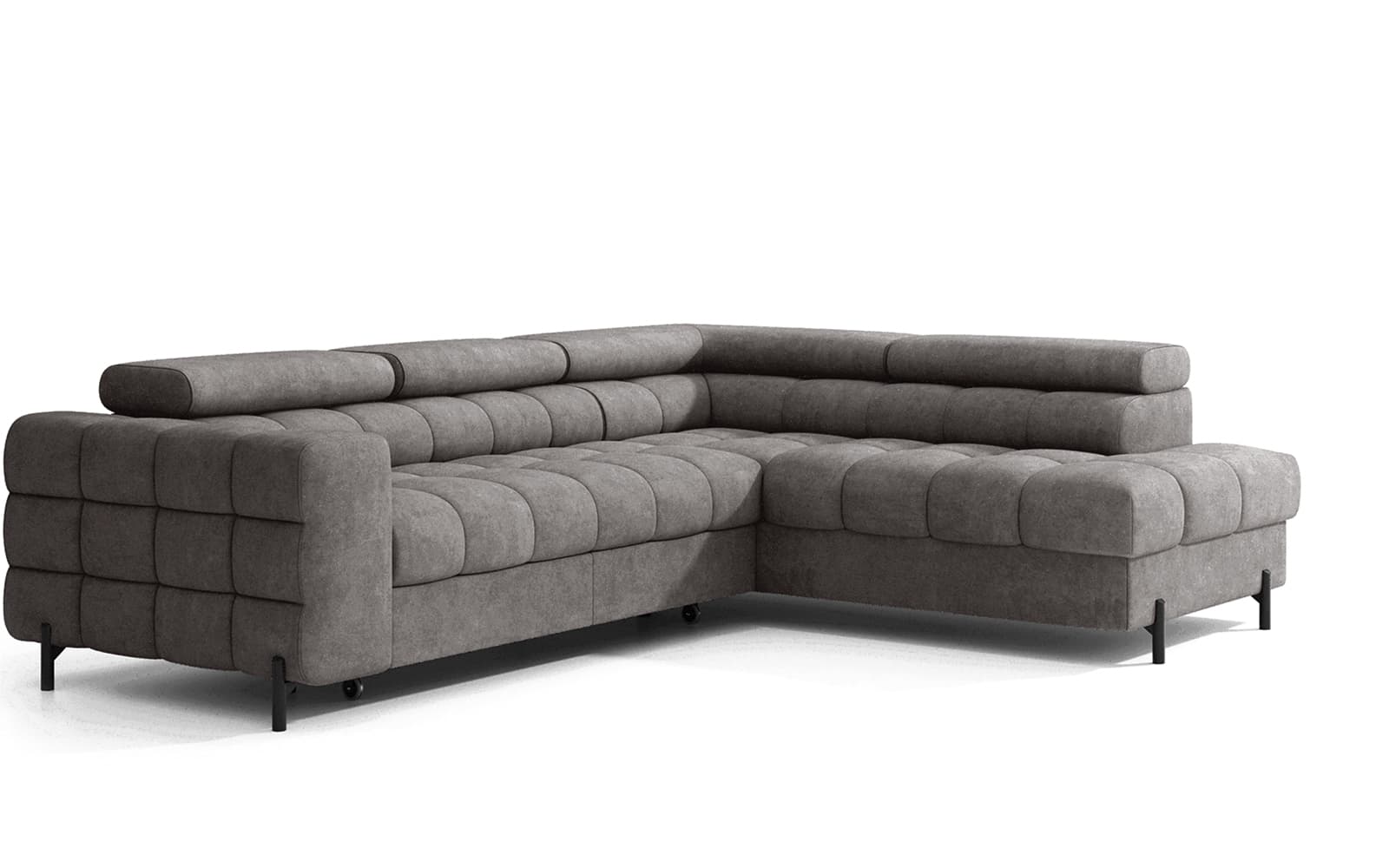 Colțar Ferry, Extensibil, 276x72x200, Material Aura 04, stanga