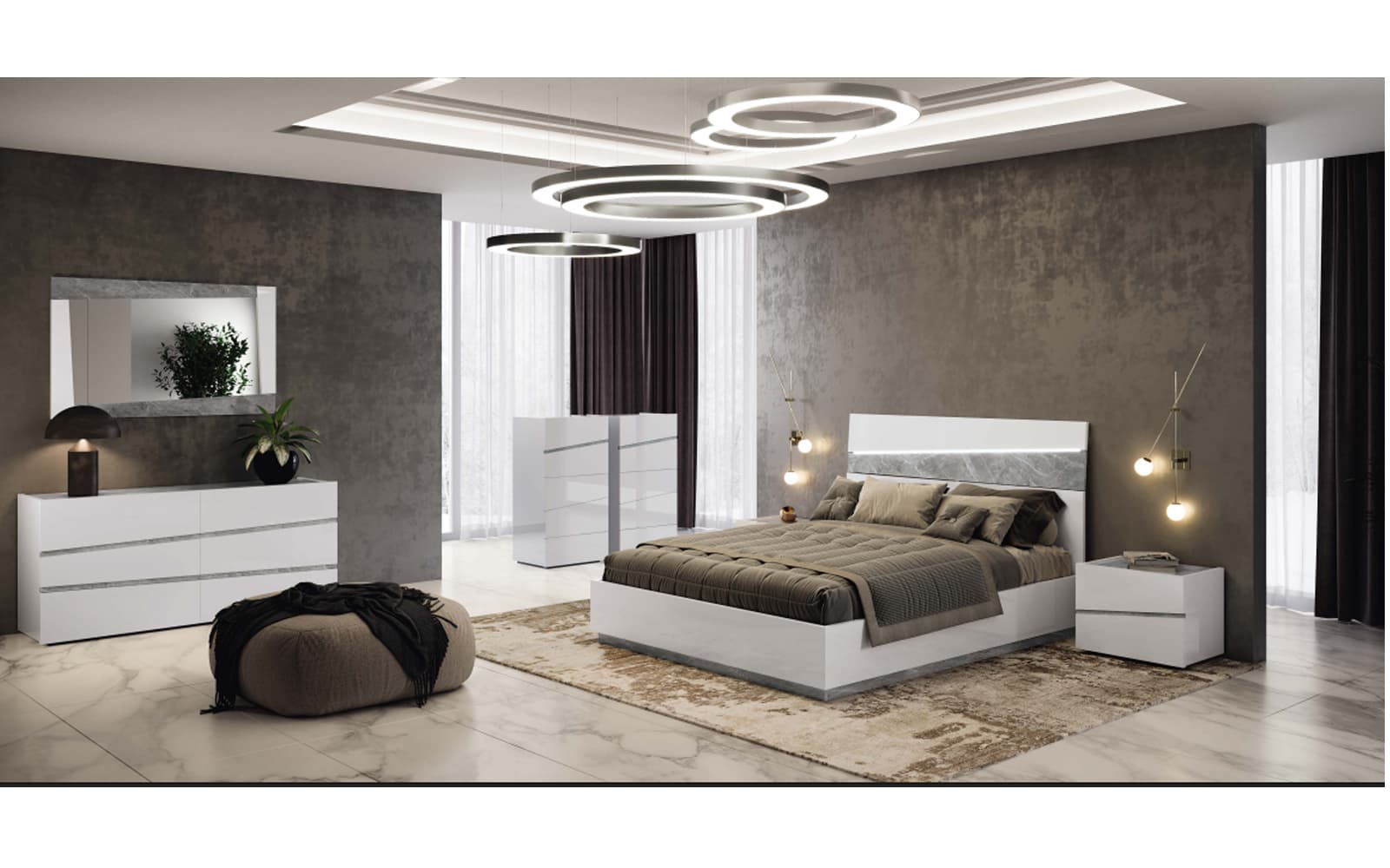 Comodă Alba Dream, 166,5×49×78 cm