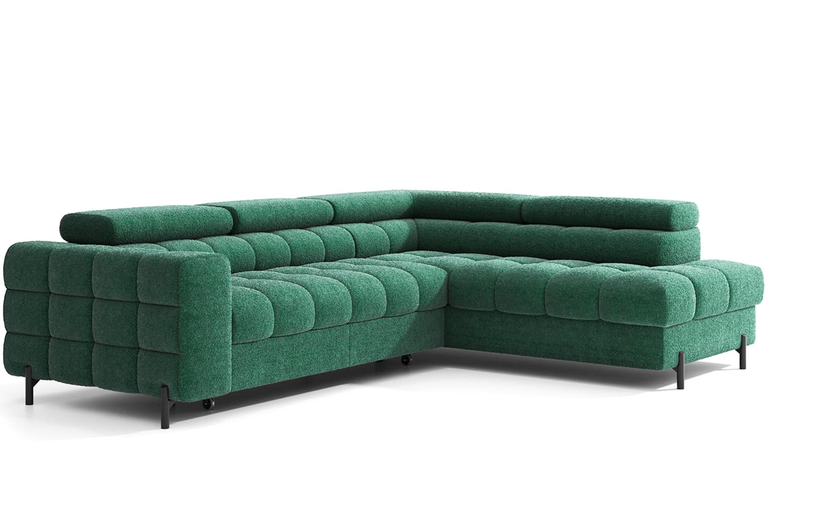 Colțar Ferry, Extensibil, 276x72x200, Material Amore 35