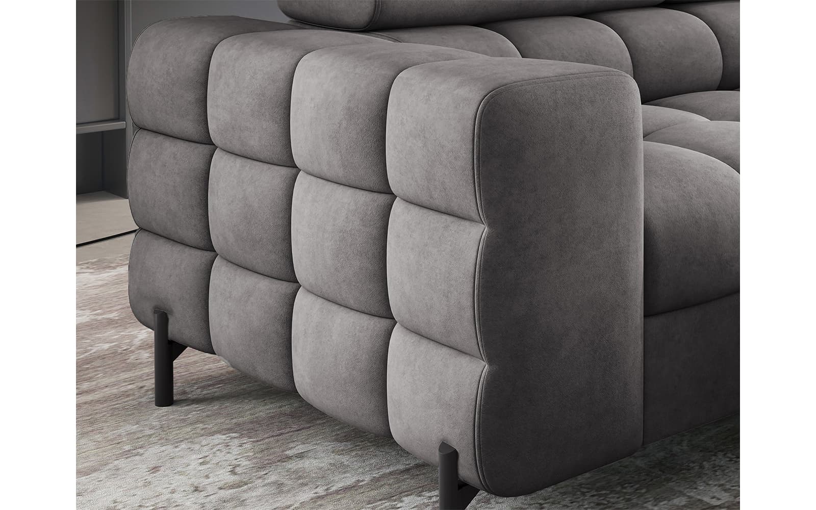 Colțar Ferry, Extensibil, 276x72x200, Material Aura 04