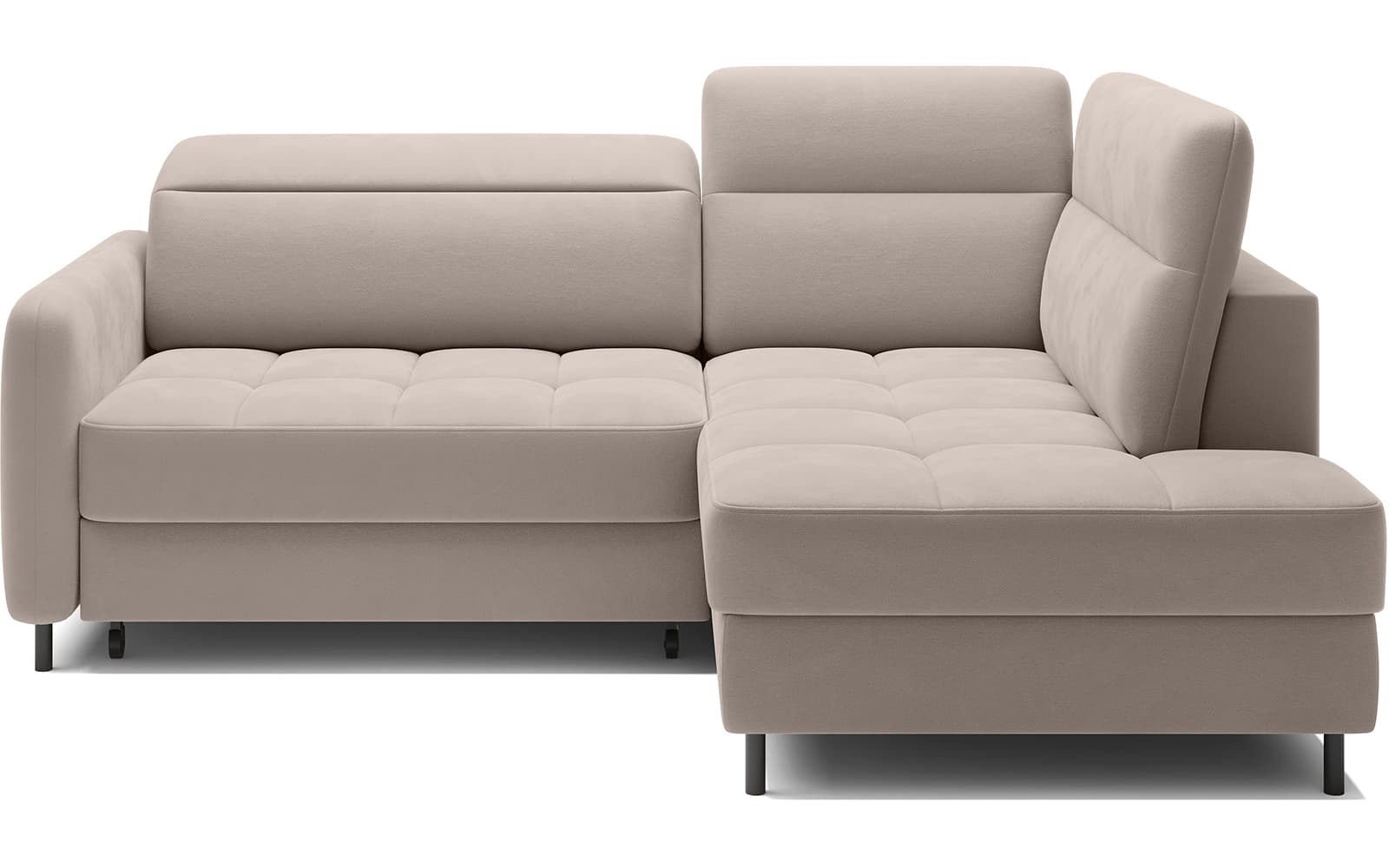 Colțar extensibil Barea, 208×160×100 cm, Personalizabil