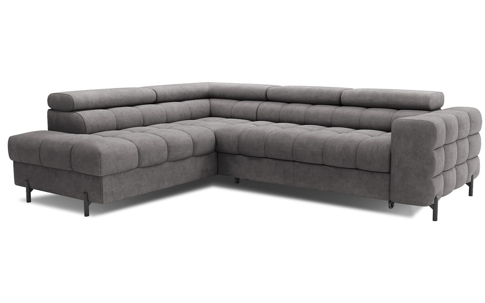 Colțar Ferry, Extensibil, 276x72x200, Material Aura 04, stanga