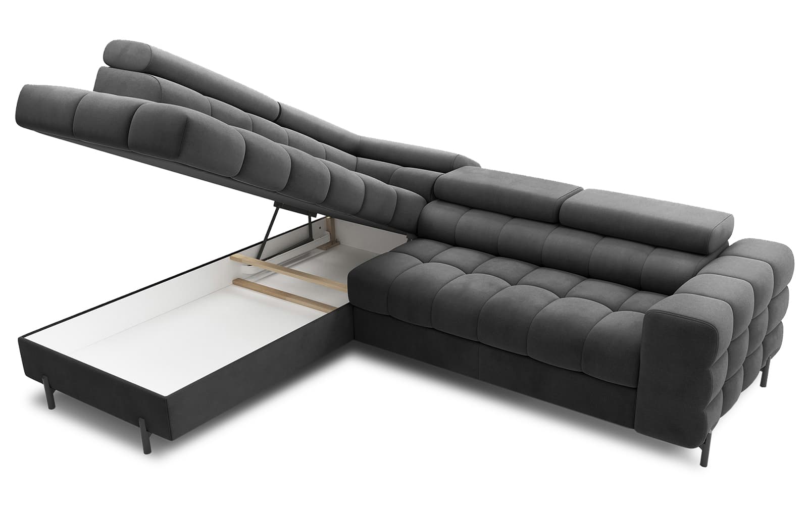 Colțar Ferry, Extensibil, 276x72x200, Material Paros 06