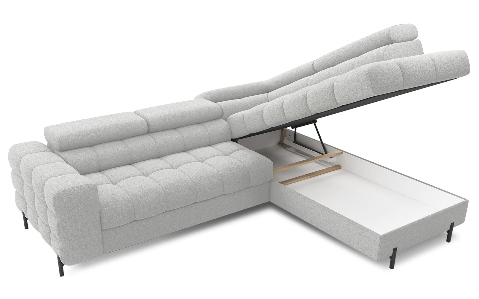 Colțar Ferry, Extensibil, 276x72x200, Material Royal 03