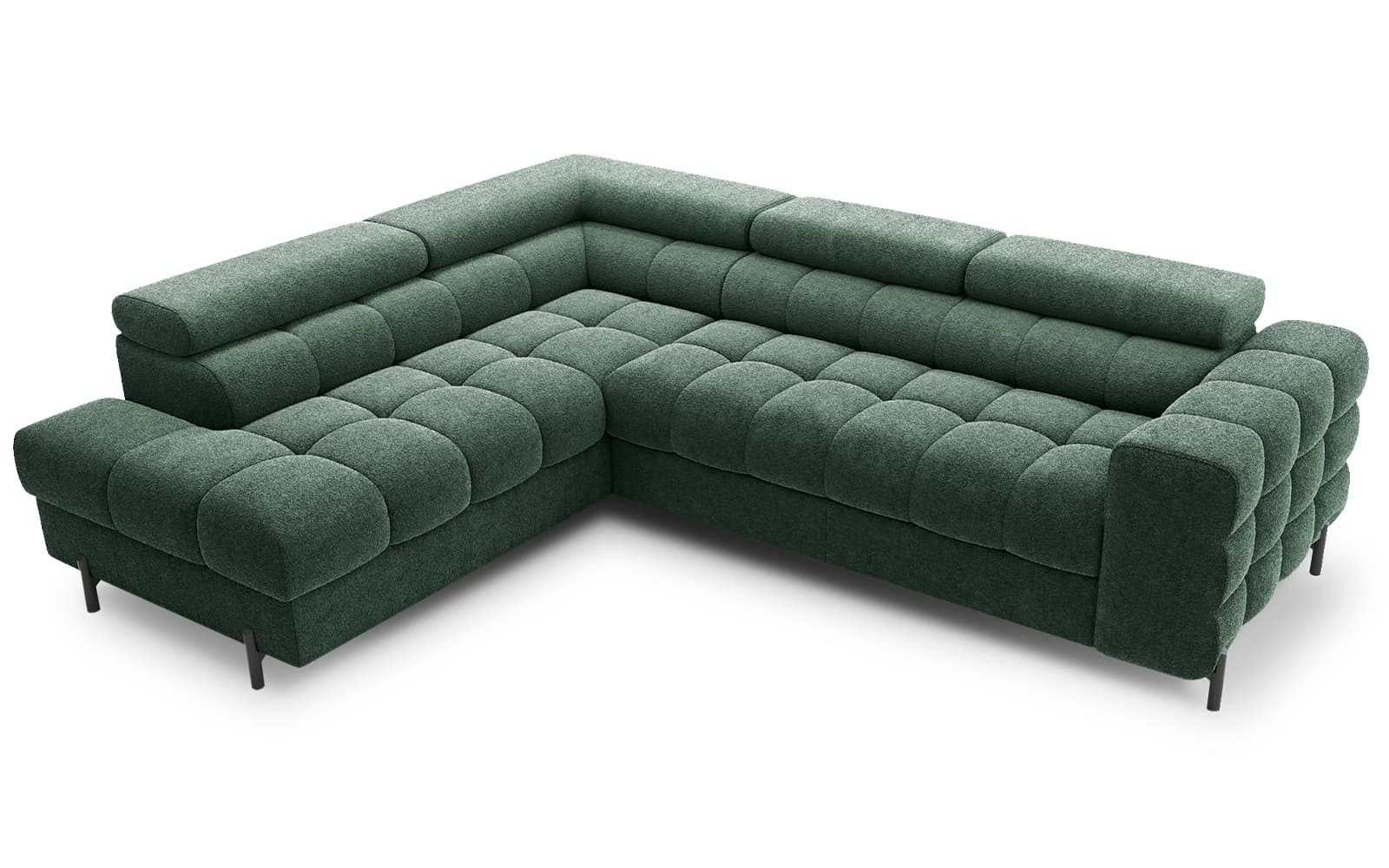 Colțar Ferry, Extensibil, 276x72x200, Material Amore 35