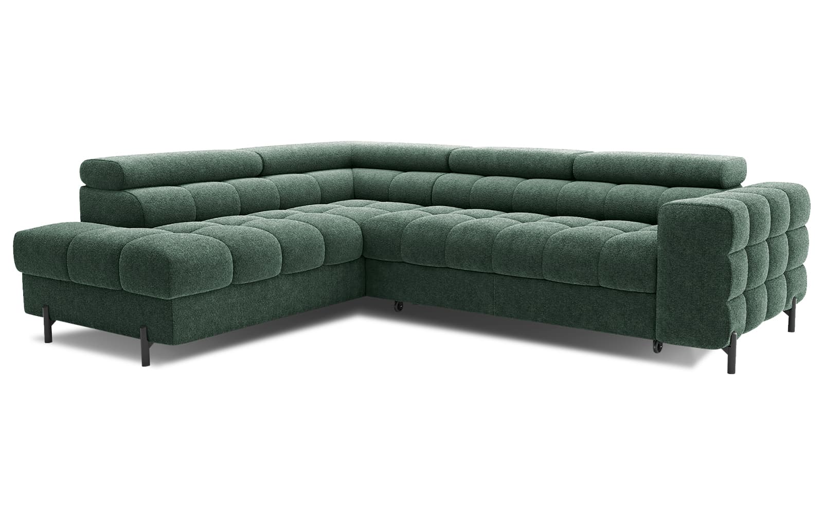 Colțar Ferry, Extensibil, 276x72x200, Material Amore 35