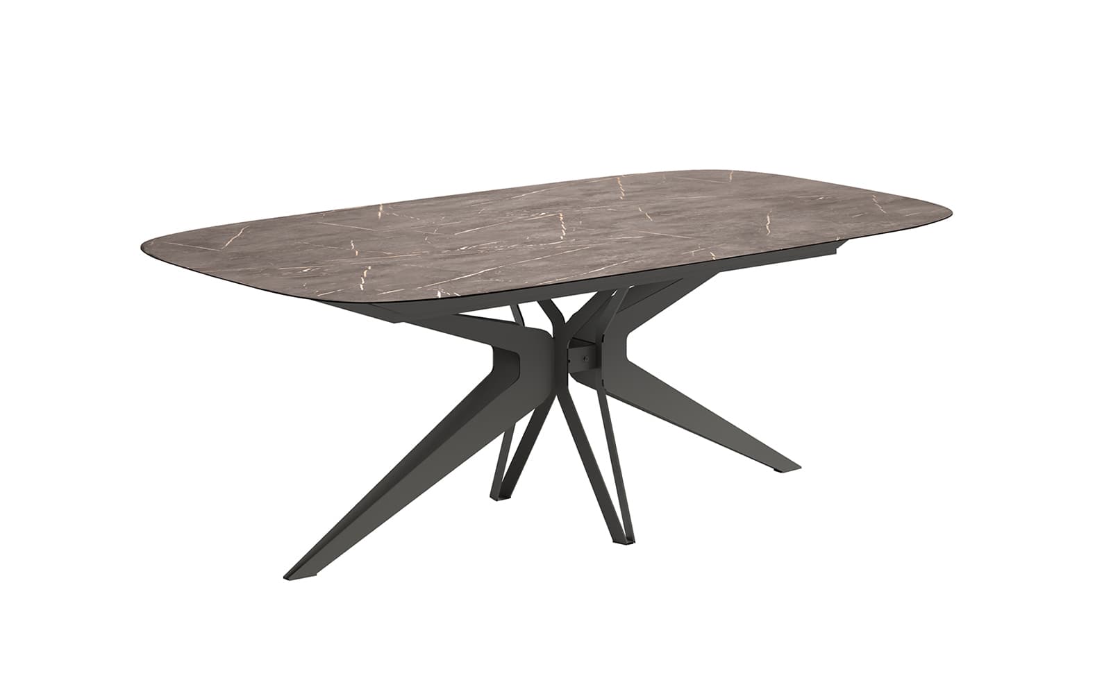 Masă de dining extensibilă Eclat 190/268 × 103 cm