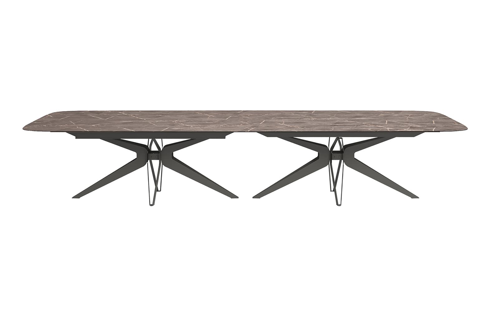 Masă de dining Eclat, 200/275/400×120 cm