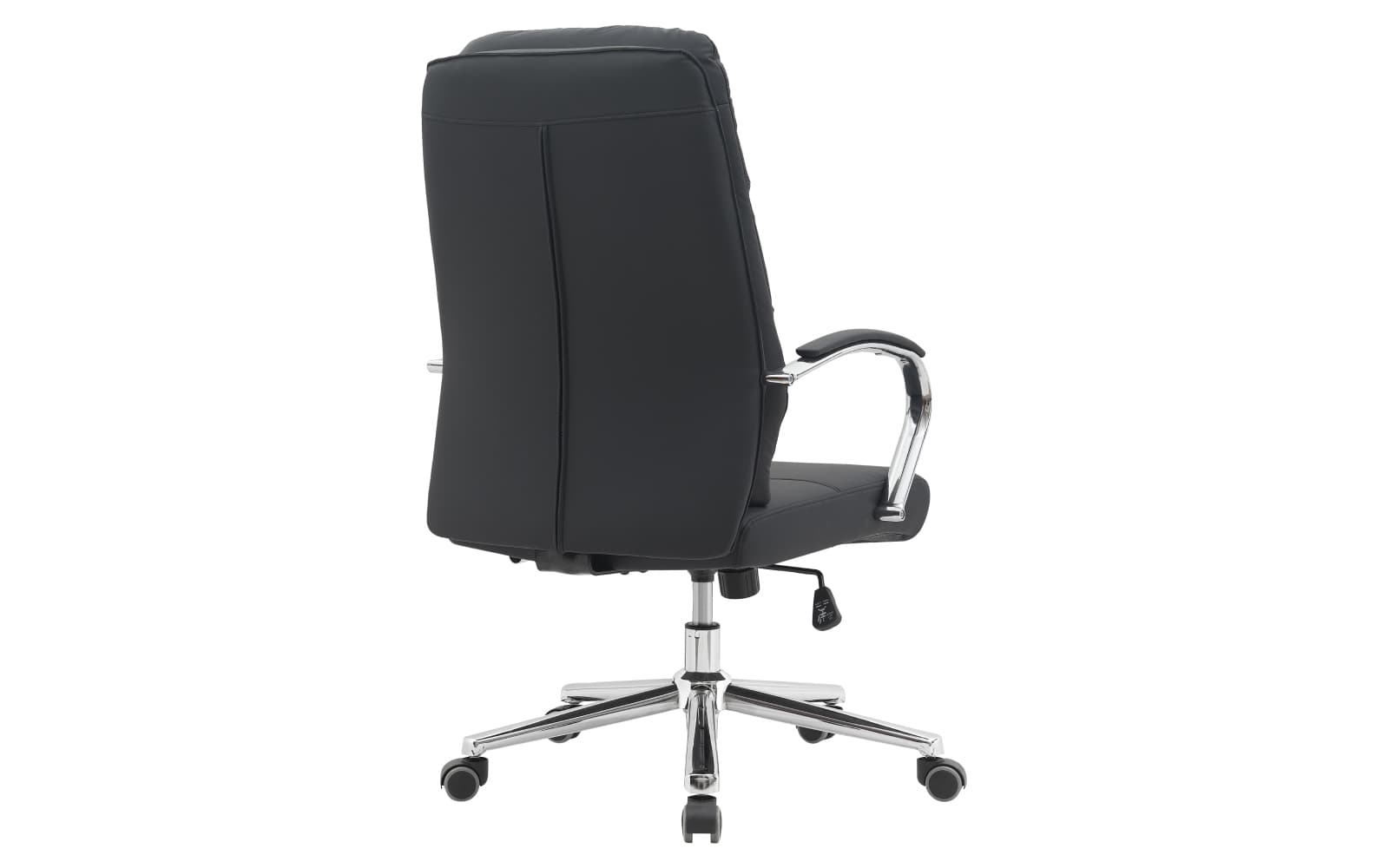 Scaun de birou, negru/crom, Ergo Professional
