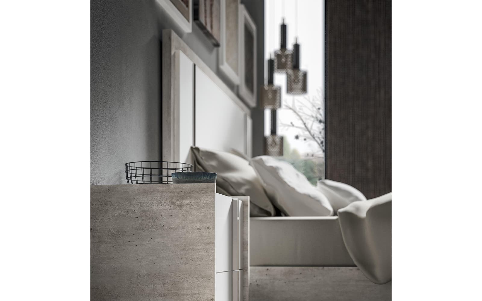 Pat Concrete, 160/180×200 cm
