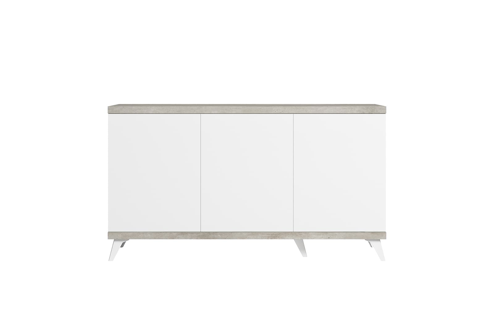 Comoda Concrete, 3/4 uși