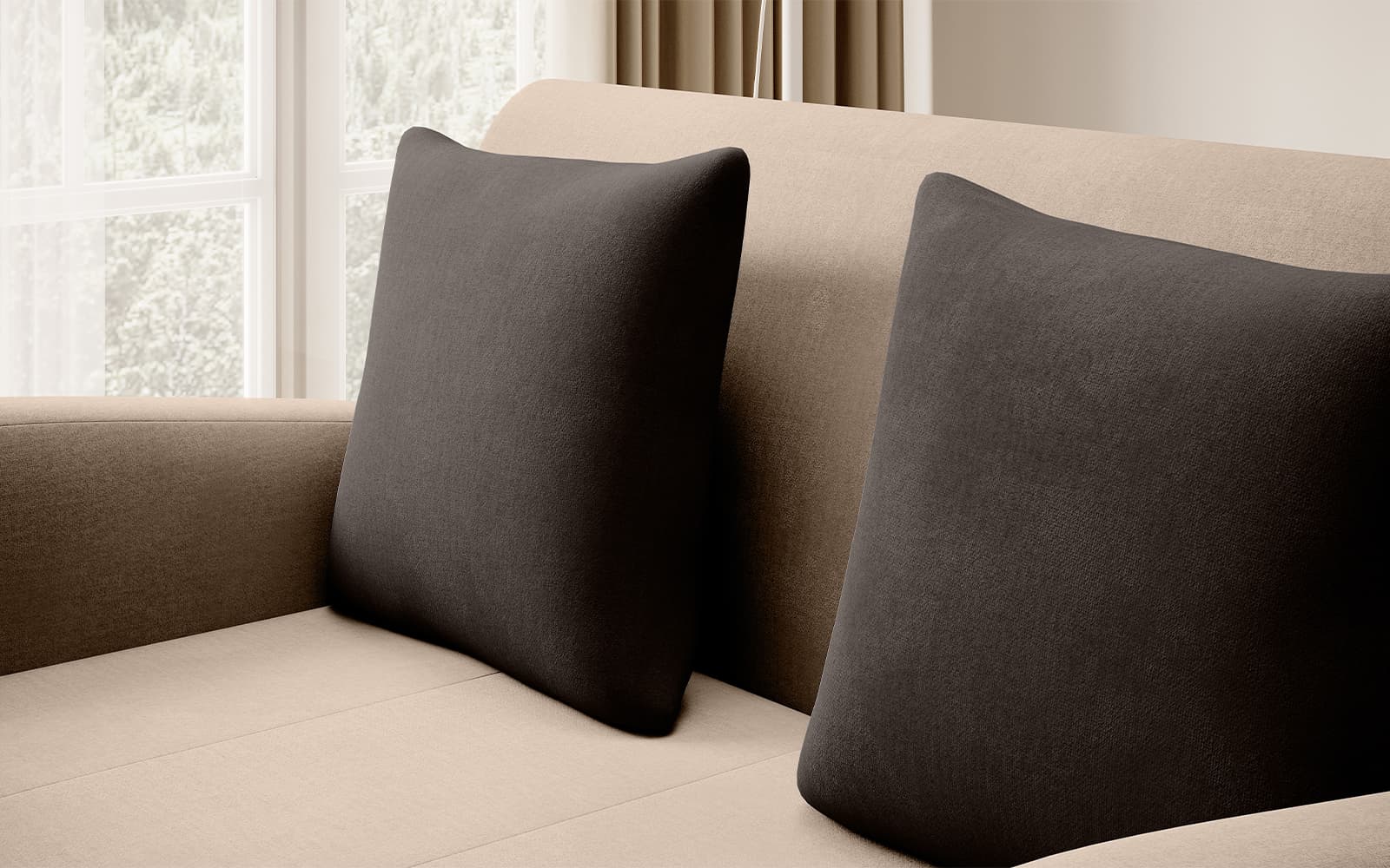 Canapea extensibilă Ario, 130×103×85 cm, Personalizabilă
