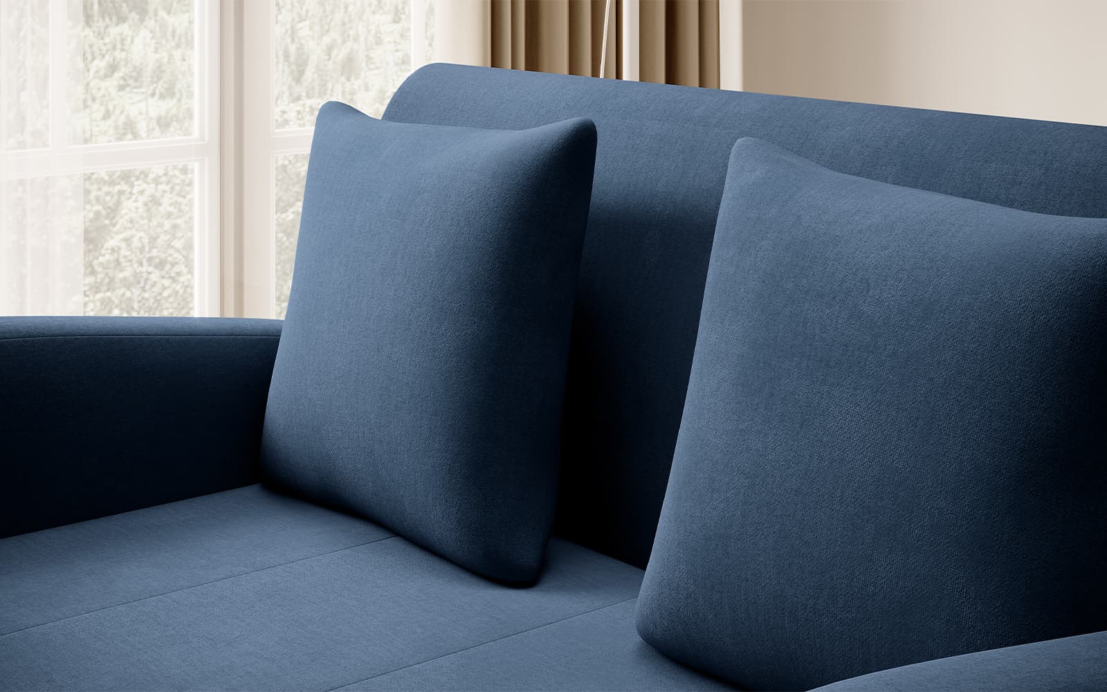 Canapea extensibilă Ario, 130×103×85 cm, Personalizabilă