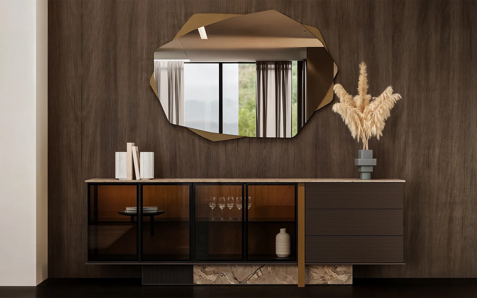 Comoda Domo, 240x50x80 cm, Personalizabil