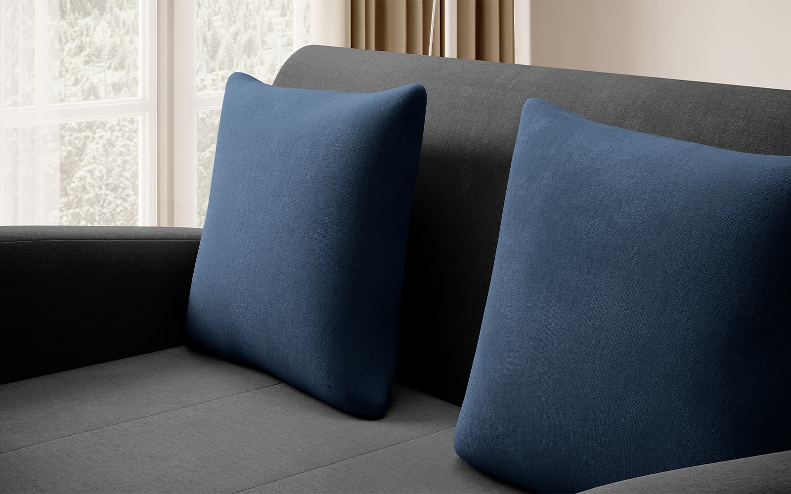 Canapea extensibilă Ario, 130×103×85 cm, Personalizabilă