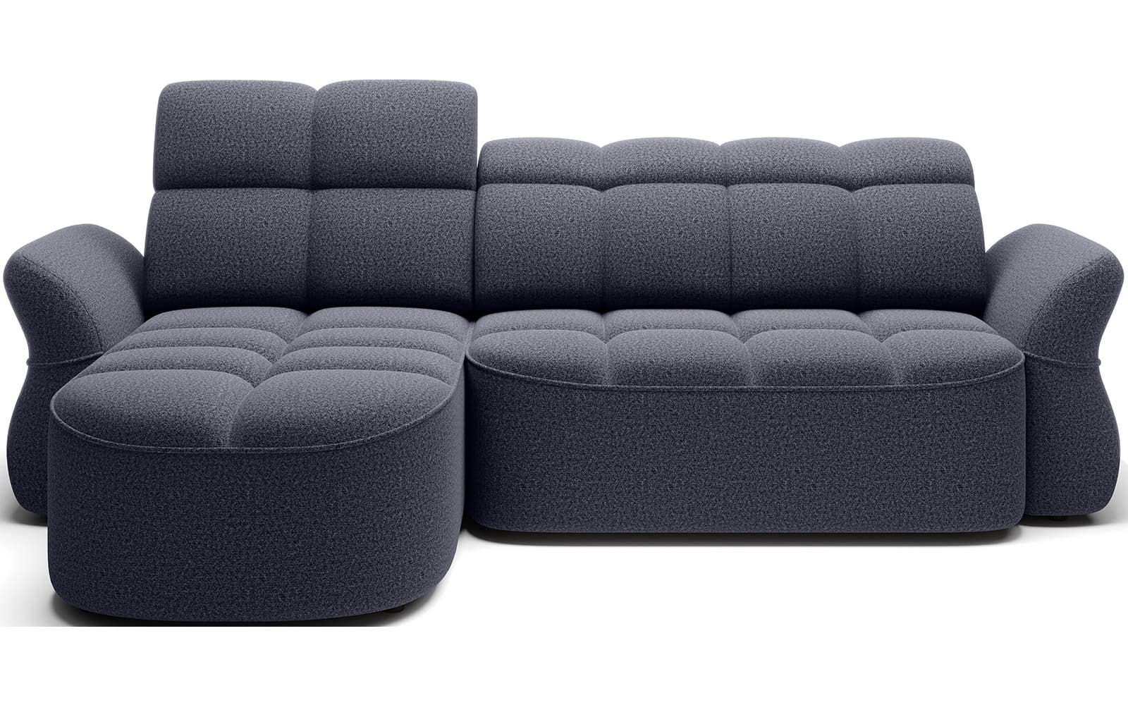 Colțar extensibil Beneth, 301×185 cm, Personalizabil