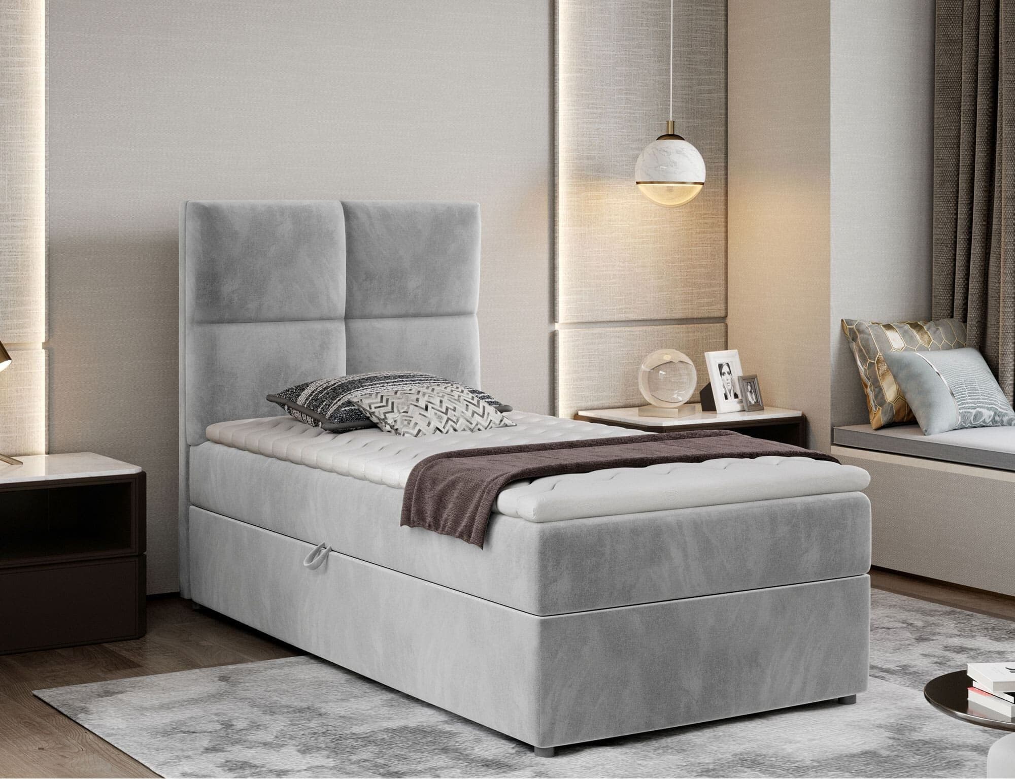pat boxspring rivia 90x200, material paros 05, mobarta