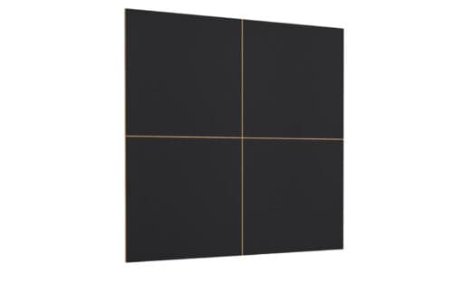 Panou decorativ TV Livento, 146×146×2 cm