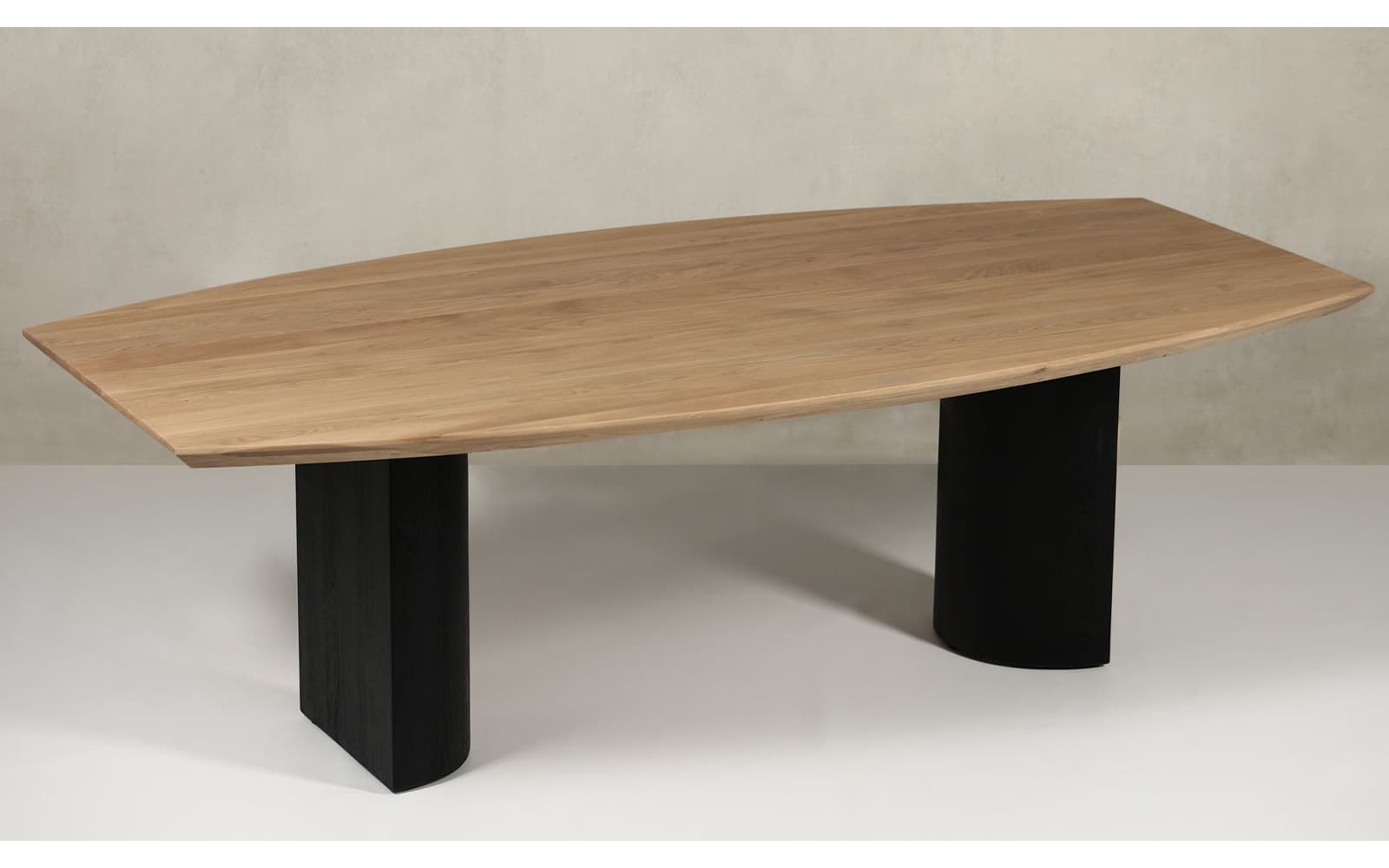 Masă de dining Wyda, lemn masiv, 240×110×75 cm
