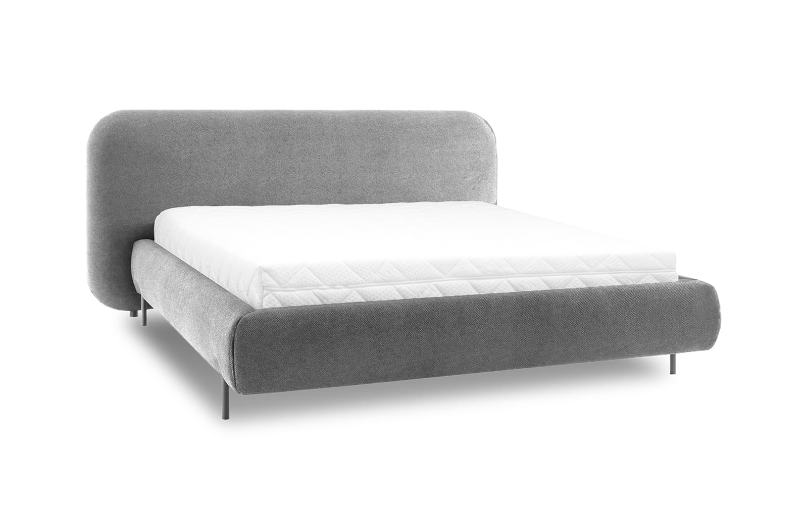 Pat Pointt, 140/160/180x200 cm, Personalizabil din lemn masiv