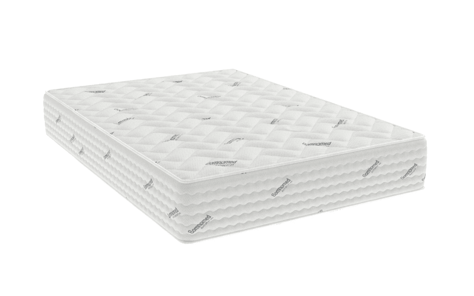 Saltea Model S10, Arcuri si Spuma cu Memorie, Inaltime 30 cm, Husa tratament antiacarieni