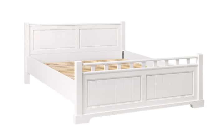 Set Dormitor Amelia, Lemn Masiv, Alb - imagine 3