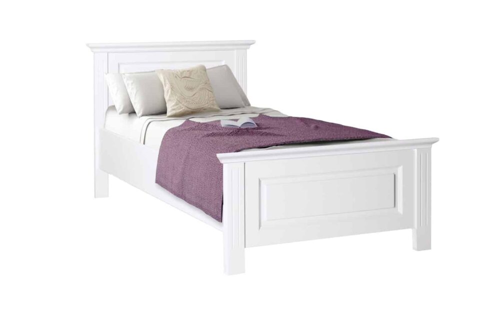 Pat Arlo, Lemn Masiv, 90x200cm, Alb