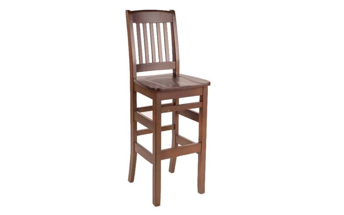Scaun Bar Remy, Lemn Masiv, Configurabil, 40 x 43 x 119 cm