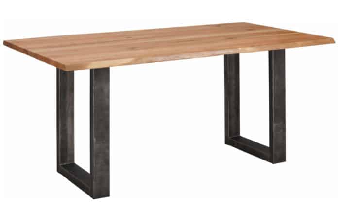 Masă Dining Roland, Stejar, Picioare Metal