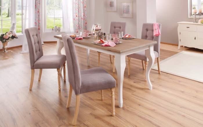 Masă Dining Sally, Lemn Masiv Stejar - imagine 4