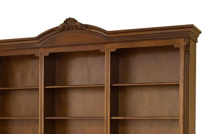 biblioteca lemn masiv