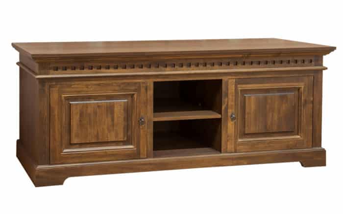 Comodă TV Peter, 150x65x50cm, Lemn Masiv - imagine 2
