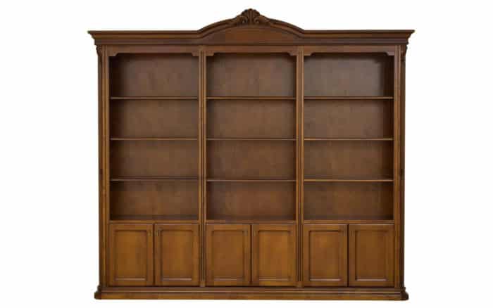 biblioteca lemn masiv