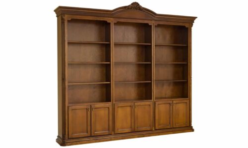 biblioteca lemn masiv