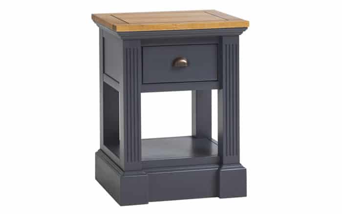 Set Dormitor London, Lemn Masiv, Albastru/Natur - imagine 5