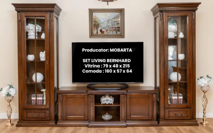 Set Living Bernhard I, Lemn Masiv