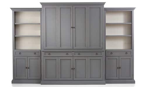 biblioteca lemn masiv