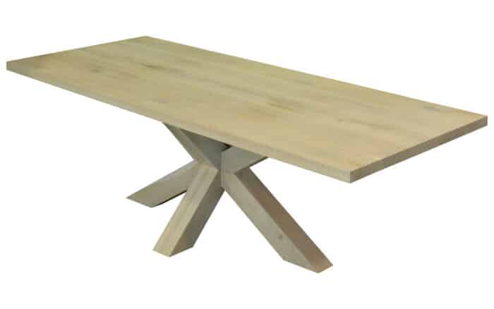 Masă Dining Boris, Stejar Masiv - imagine 2