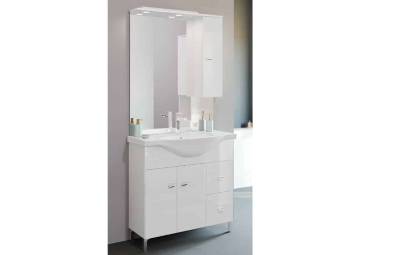 Set Mobilier Baie Luna, 85cm, Model D2 - imagine 2