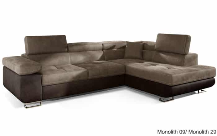 Colțar Extensibil Amina, 275x202cm, Ladă Depozitare, Personalizabil - imagine 7