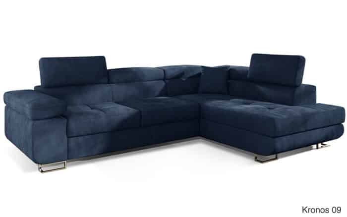 Colțar Extensibil Amina, 275x202cm, Ladă Depozitare, Personalizabil - imagine 5