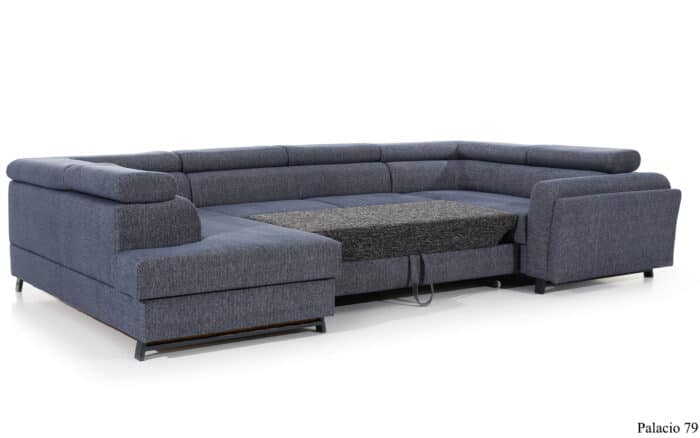 Colțar Formă U, Extensibil Amira, 330x190cm, Personalizabil - imagine 3