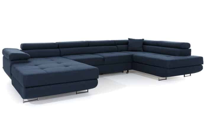 Colțar Formă U, Extensibil Roger, 345x202cm, Personalizabil