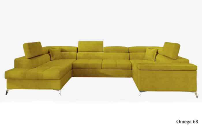 Colțar Formă U, Extensibil Tango, 350x202cm, Personalizabil - imagine 3