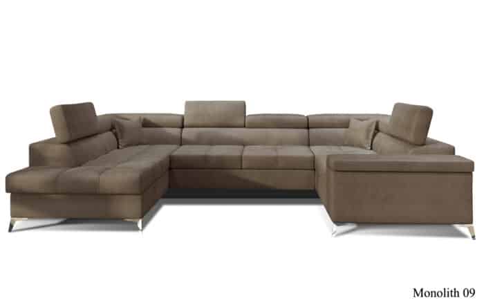 Colțar Formă U, Extensibil Tango, 350x202cm, Personalizabil - imagine 2