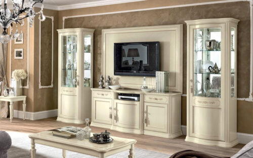 Set Living Caterina, Lemn Masiv, Crem - imagine 4