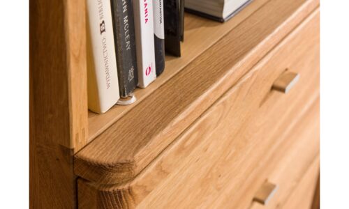 comoda siena, lemn masiv, stejar natur, 175x45x90 cm