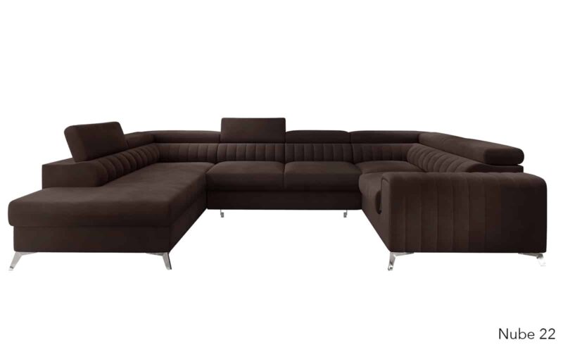 Colțar Formă U, Extensibil Fabian, 340x202cm, Personalizabil - imagine 9